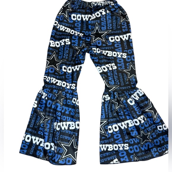 Cowboys Top w / Bell Bottom Leggings size 2 (57) nwot k157 - Picture 2 of 10
